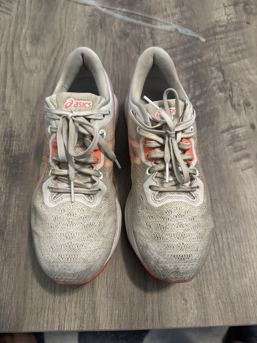 ASICS Gel-Cumulus 23 Tokyo Edition Women’s Running Shoes Gray Orange Size 8.5
